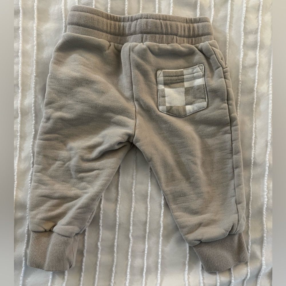 Little Bipsy Checkered pocket joggers
